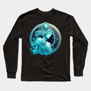 Aquarius Star Sign Beauty Long Sleeve T-Shirt